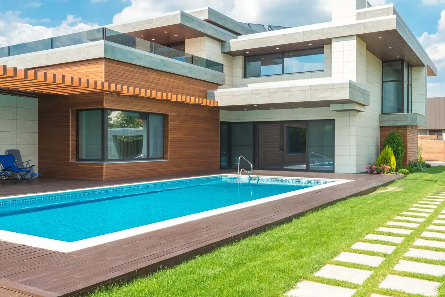 Swimming pool built in Denistone West, NSW